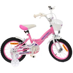 Bicicleta pentru copii, 14“, Splendor SPL14ROZ (roz)