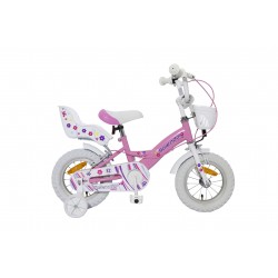 Bicicleta pentru copii, 12“, Splendor SPL12ROZ-PRO (roz+alb)