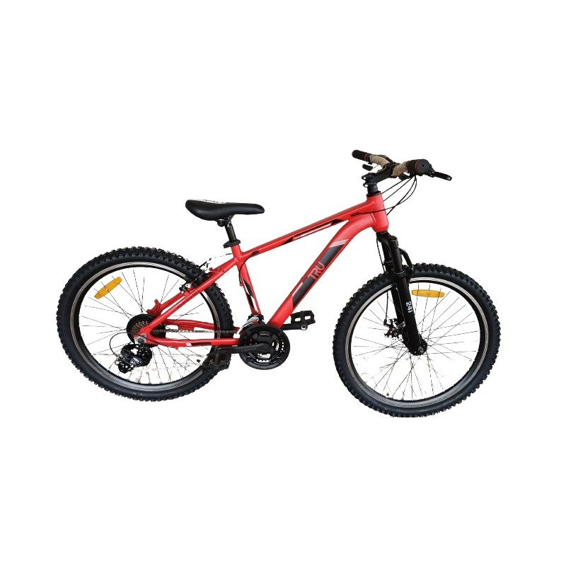 Bicicleta cu cadru din aluminiu, 20”, TRU BIKE BIC20ROSU/AL (rosu)