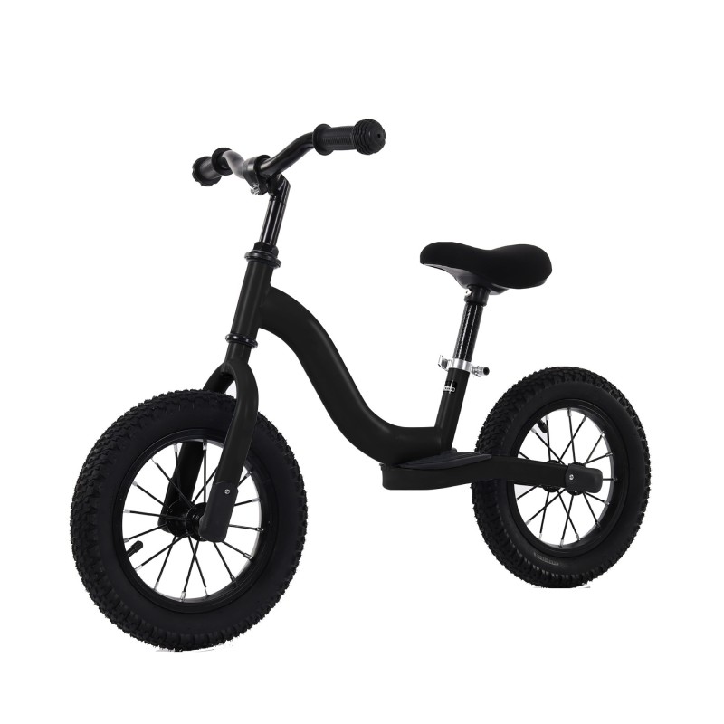 Bicicleta fara pedale pentru copii, 12 inch, Splendor SPL12020N (negru)