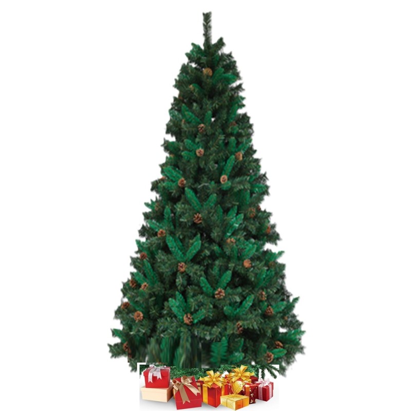 Brad artificial, 90 cm, 100 crengute, suport din plastic, Grunberg A36  