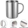 Cana din inox, cu pereti dubli, 150 ml, Grunberg ICI150