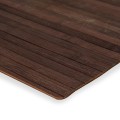 Covor dreptunghiular, din bambus si cauciuc, 50 x 120 cm, Grunberg BM027/MARO (maro)
