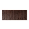 Covor dreptunghiular, din bambus si cauciuc, 50 x 120 cm, Grunberg BM027/MARO (maro)
