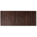Covor dreptunghiular, din bambus si cauciuc, 50 x 120 cm, Grunberg BM027/MARO (maro)