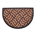 Covoras intrare, din cauciuc si fibre cocos, semicerc, 40 x 60 cm, Grunberg IDM40608 (diverse modele)