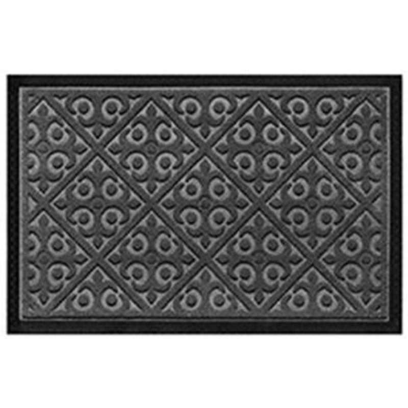 Covoras intrare, din cauciuc si polipropilena, dreptunghiular, 40 x 60 cm, Grunberg IDM40609 (diverse modele)