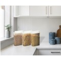 Cutie pentru alimente , din plastic , cu capac , 2.50 l , Tuffex TP381 (diverse culori)