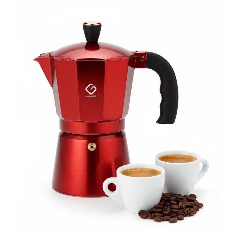Espressor pentru aragaz, din aluminiu , capacitate 6 cesti , Grunberg GR5184 - Imagine
