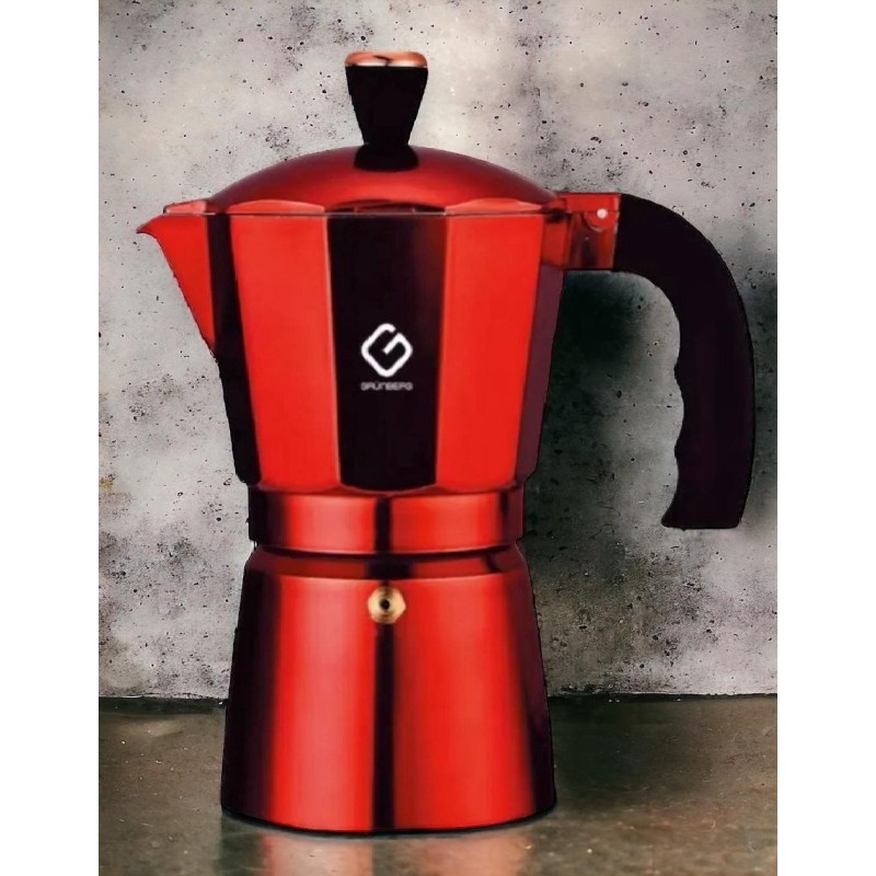 Espressor pentru aragaz, din aluminiu , capacitate 9 cesti , Grunberg GR5185