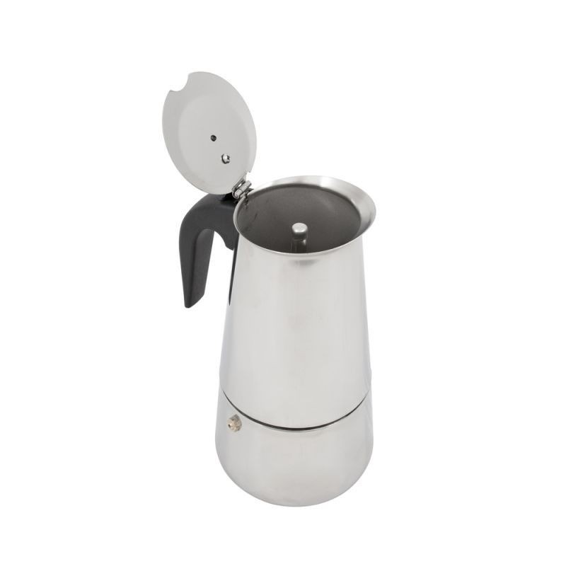 Espressor pentru aragaz , din inox , capacitate 6 cesti , Grunberg GR600