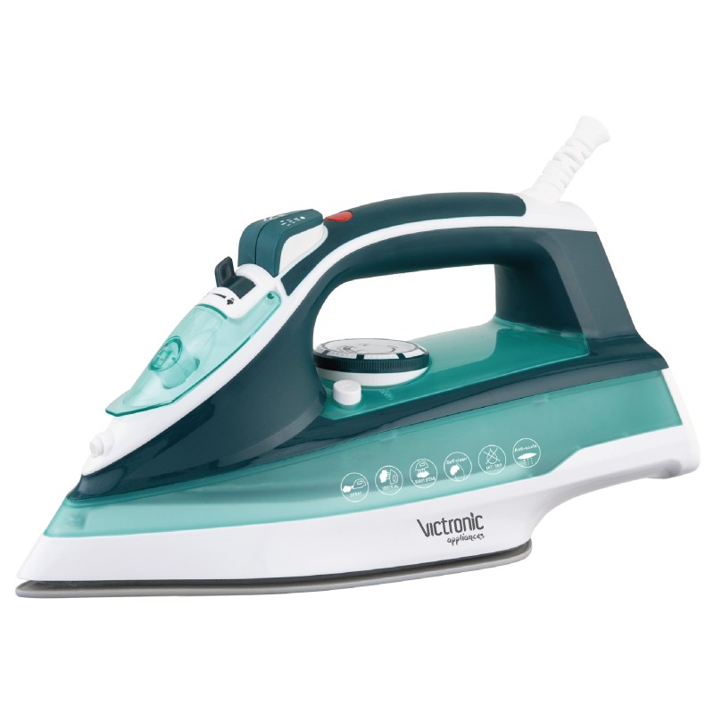 Fier de calcat, talpa placata cu ceramica, 2200W , Victronic VC3262