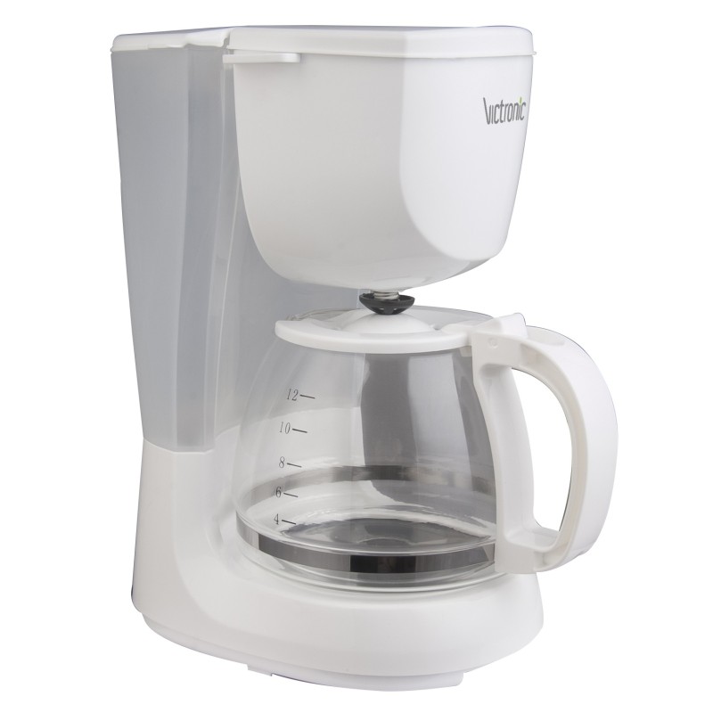 Filtru cafea , 750 W , 1.25 l, Victronic VC606 (alb) - Victronic