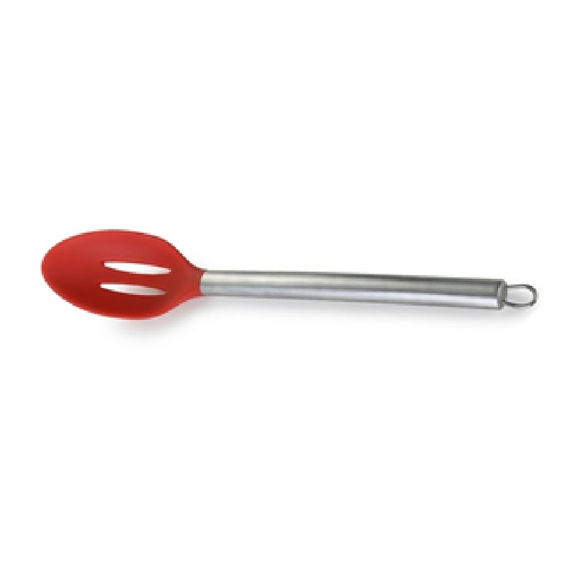 Ustensila pentru bucatarie, din silicon si inox, 33 x 6 cm, Grunberg UST10 
