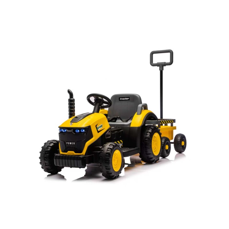 Masinuta electrica, pentru copii, cu telecomanda, BJFB319BGALBEN      