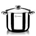 Oala din inox cu capac din sticla , 16 l , Grunberg GR2130
