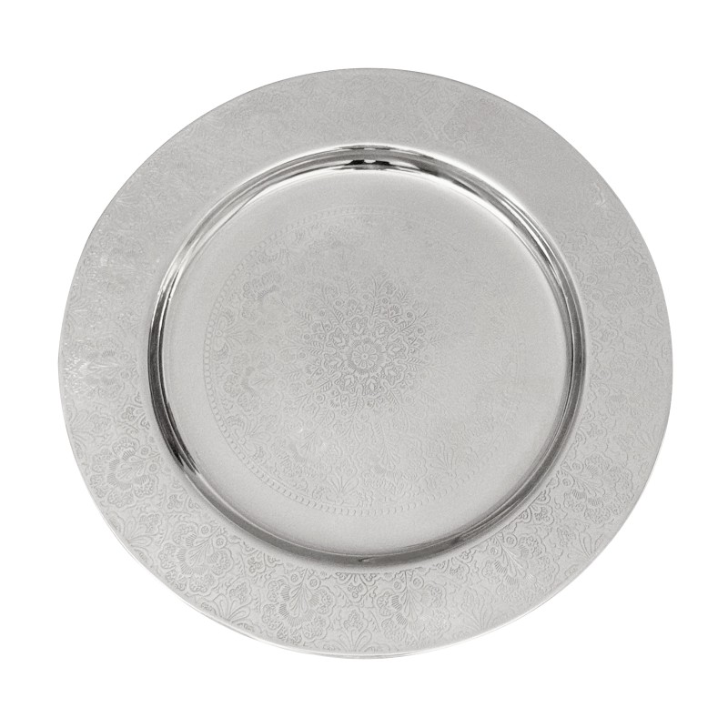 Tava rotunda, din inox, Ø 33 cm, Grunberg IFS33A   