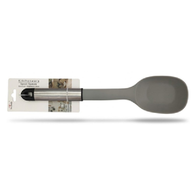 Ustensila pentru bucatarie, din plastic si maner din inox, 26 x 10.50 cm, Grunberg UST35 