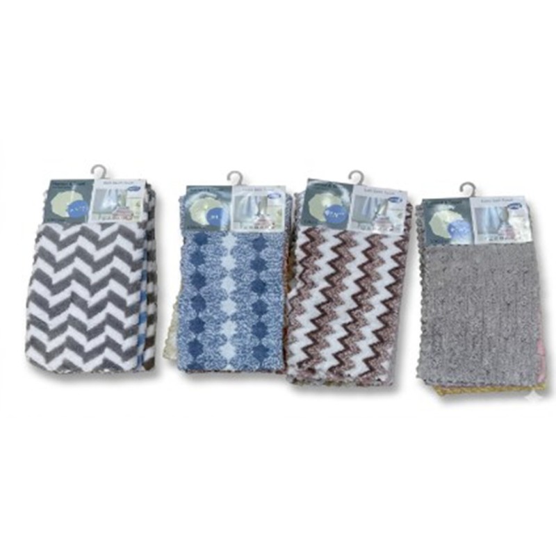 Set 4 buc laveta din microfibre, 30 x 30 cm, Grunberg PMF06    