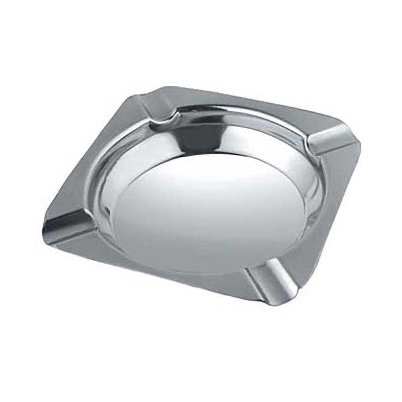 Scrumiera din inox, 11 x 11 cm, Grunberg IAT08  