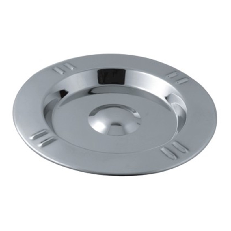 Scrumiera rotunda, din inox, Ø 13 cm, Grunberg IAT01 