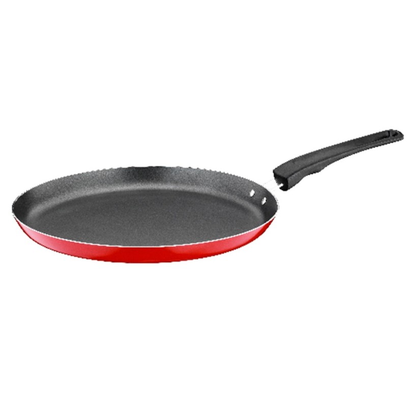 Tigaie din aluminiu, cu invelis antiaderent, 25 cm, Papilla PCM25RED