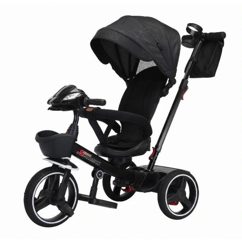 Tricicleta pentru copii, Jolly Kids HLF6018A (negru)