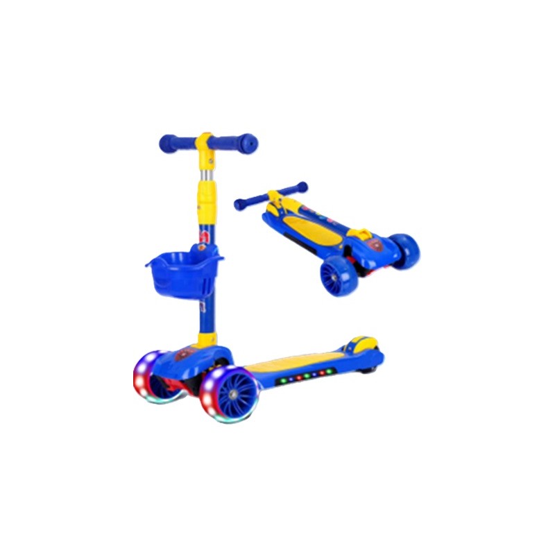 TROTINETA CU 3 ROTI,LUMINOASE,PENTRU COPII