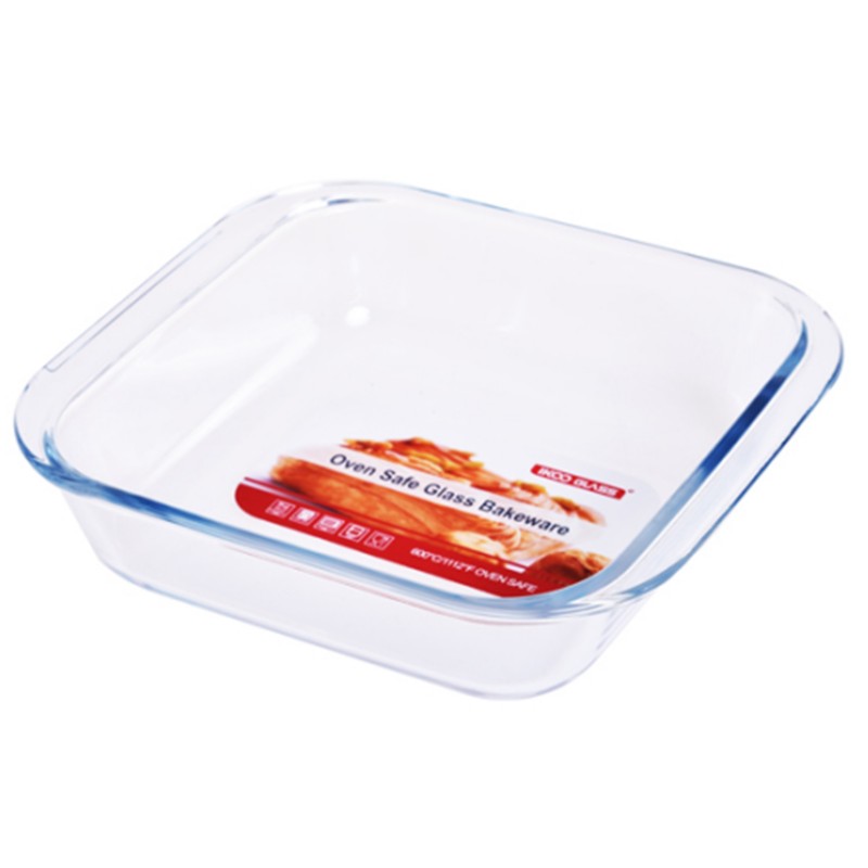 Vas din sticla borosilicata, patrat, 0.850 l , Grunberg VY850SQ