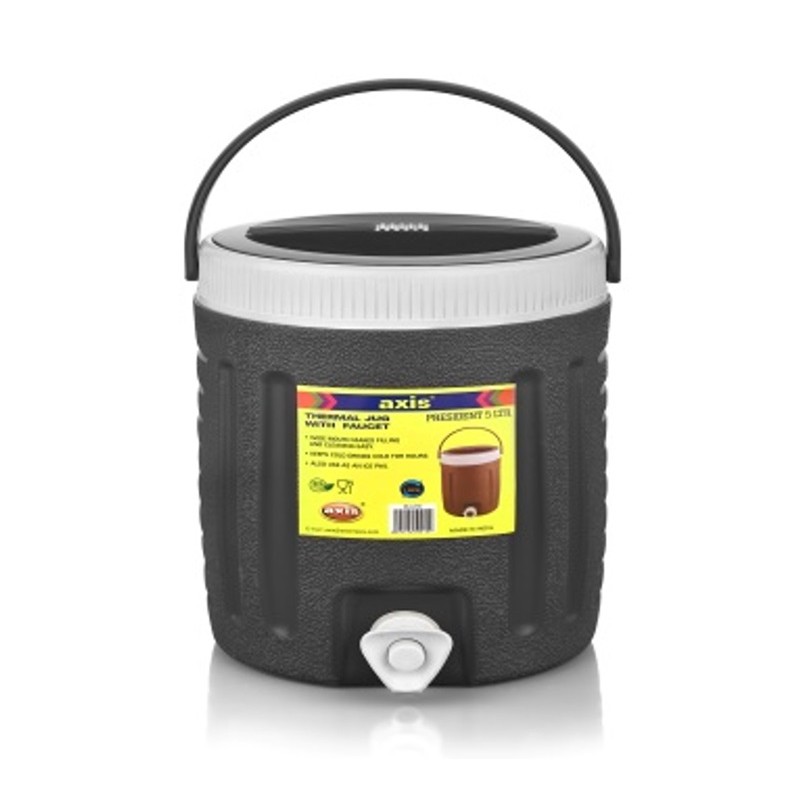Vas termos, din plastic, cu robinet, 5 l, IWJ50